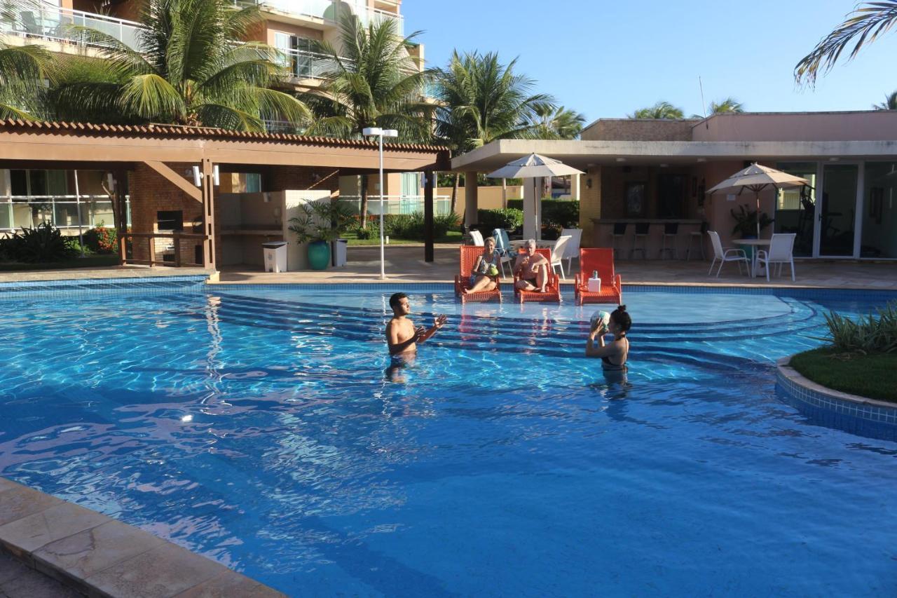 Palm Beach Porto Das Dunas, Apartamento Todo Climatizado Terreo A 350 Metros Beach Park Aquiraz Ngoại thất bức ảnh